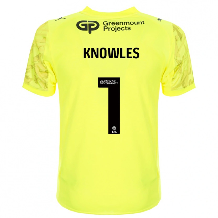Danxen Kobiety Amelia Knowles #1 Czarny Fluorescencyjny Koszulka Bramkarska 2025/26