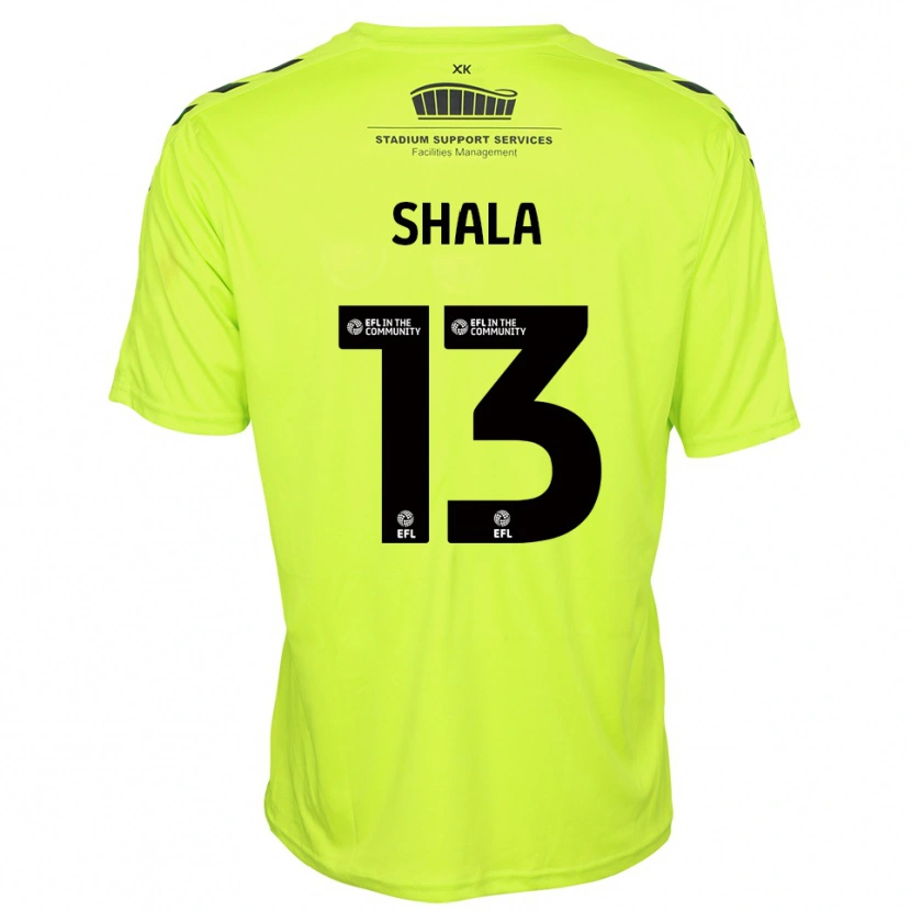 Danxen Kobiety Laurence Shala #13 Fluorescencyjna Zieleń Koszulka Bramkarska 2025/26