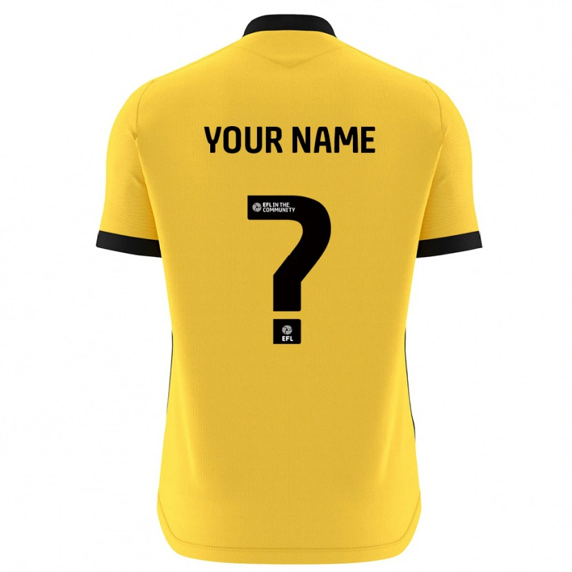 Danxen Kobiety Bristol Rovers Czarny Żółty Koszulka Bramkarska 2025/26
