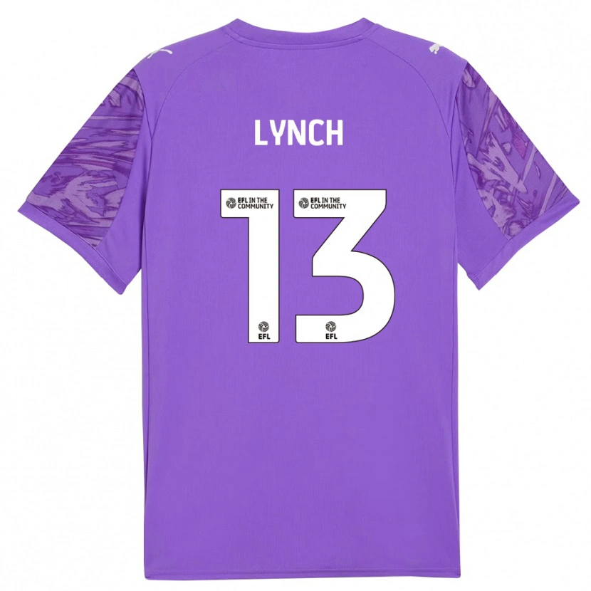 Danxen Kobiety Jay Lynch #13 Czerwony Fiolet Koszulka Bramkarska 2025/26