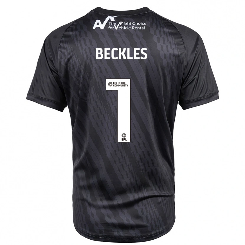 Danxen Kobiety Frankie Beckles #1 Czarny Biały Koszulka Bramkarska 2025/26