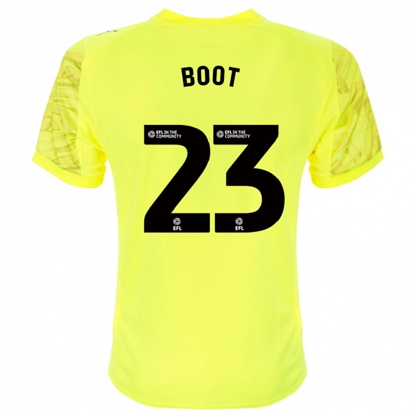 Danxen Kobiety Ryan Boot #23 Czarny Żółty Koszulka Bramkarska 2025/26