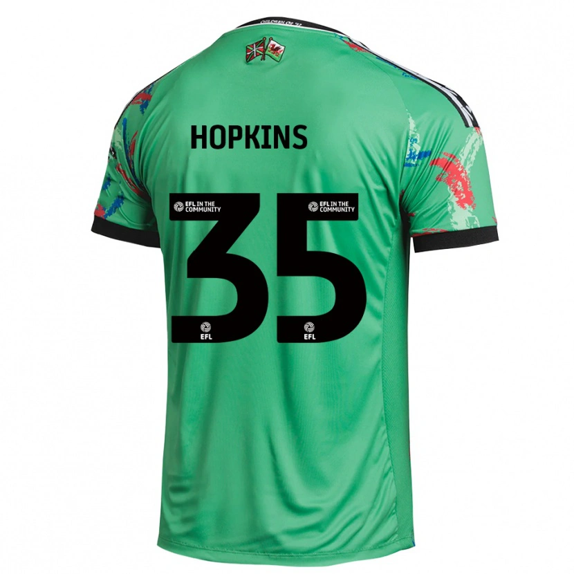 Danxen Kobiety Bailey Hopkins #35 Czerwono Zielony Koszulka Bramkarska 2025/26