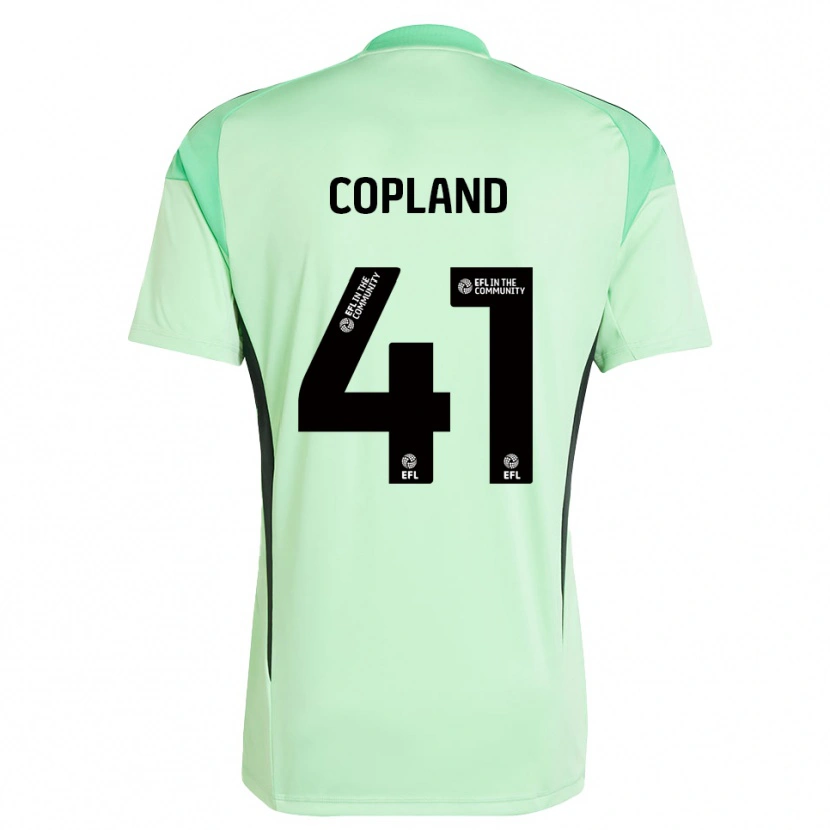 Danxen Kobiety Jack Copland #41 Czarny Jasny Zielony Koszulka Bramkarska 2025/26