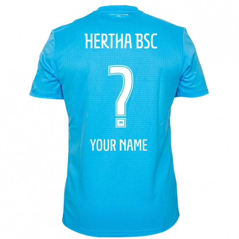 Danxen Kobiety Hertha BSC Jasnoniebieski Biały Koszulka Bramkarska 2025/26