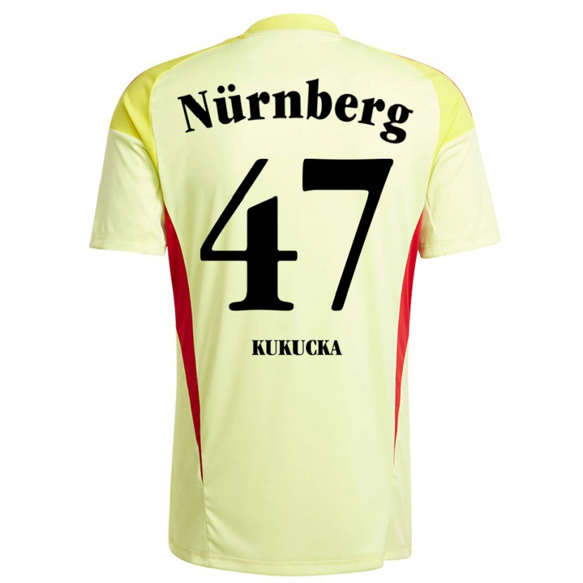 Danxen Kobiety Michal Kukucka #47 Żółty Czarny Koszulka Bramkarska 2025/26