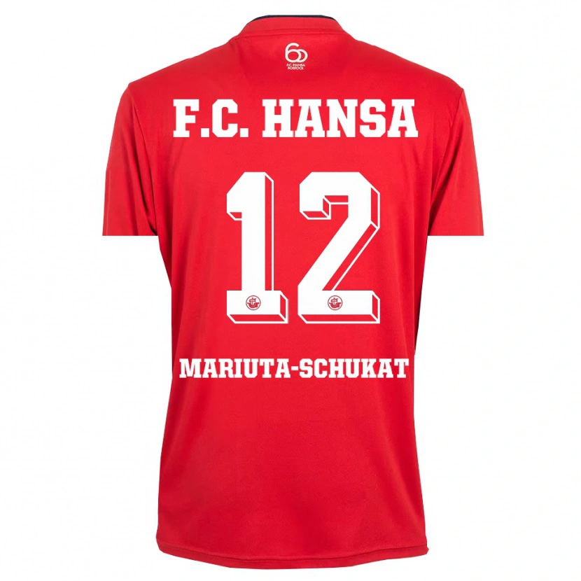 Danxen Kobiety Lara Mariuta-Schukat #12 Fioletowy I Biały Koszulka Bramkarska 2025/26
