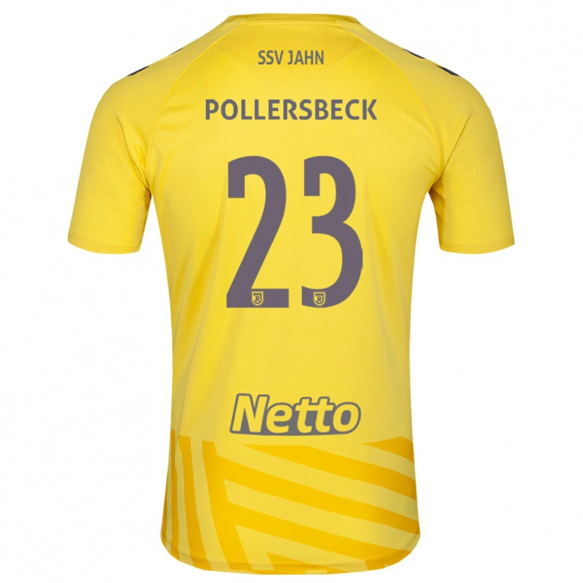 Danxen Kobiety Julian Pollersbeck #23 Żółty Szary Koszulka Bramkarska 2025/26