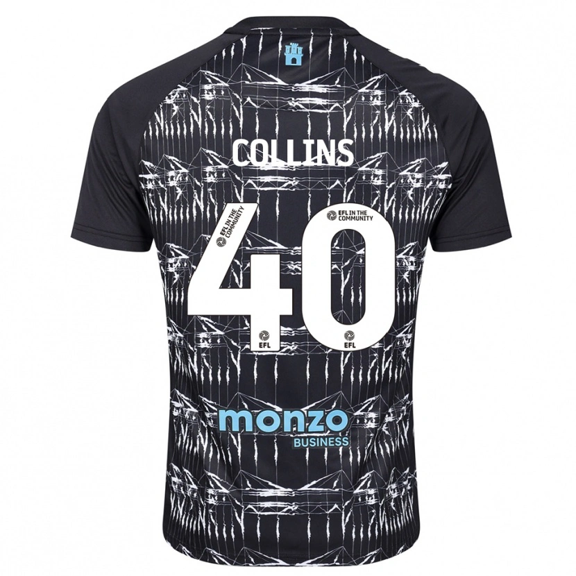 Danxen Kobiety Brad Collins #40 Niebiesko-Czarny Koszulka Bramkarska 2025/26