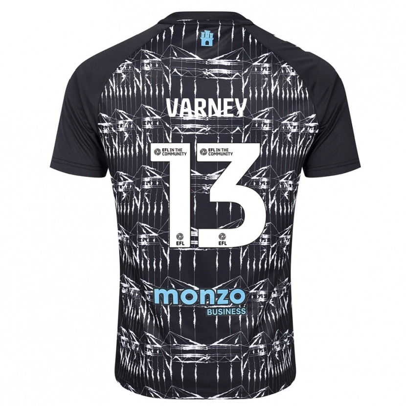 Danxen Kobiety Oscar Varney #13 Niebiesko-Czarny Koszulka Bramkarska 2025/26