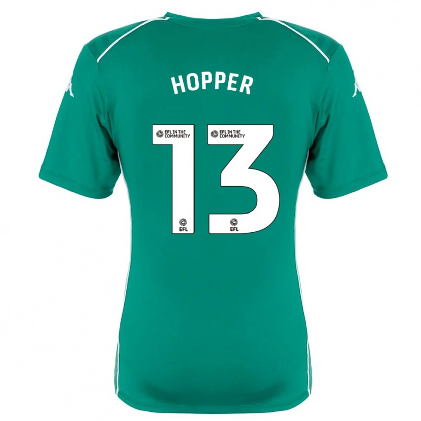 Danxen Kobiety Jake Hopper #13 Biało-Zielony Koszulka Bramkarska 2025/26