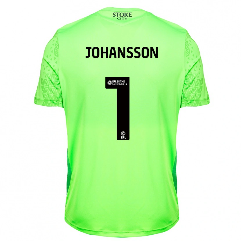 Danxen Kobiety Viktor Johansson #1 Zielony I Czarny Koszulka Bramkarska 2025/26