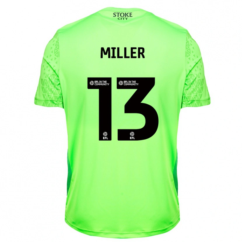 Danxen Kobiety Tom Miller #13 Zielony I Czarny Koszulka Bramkarska 2025/26