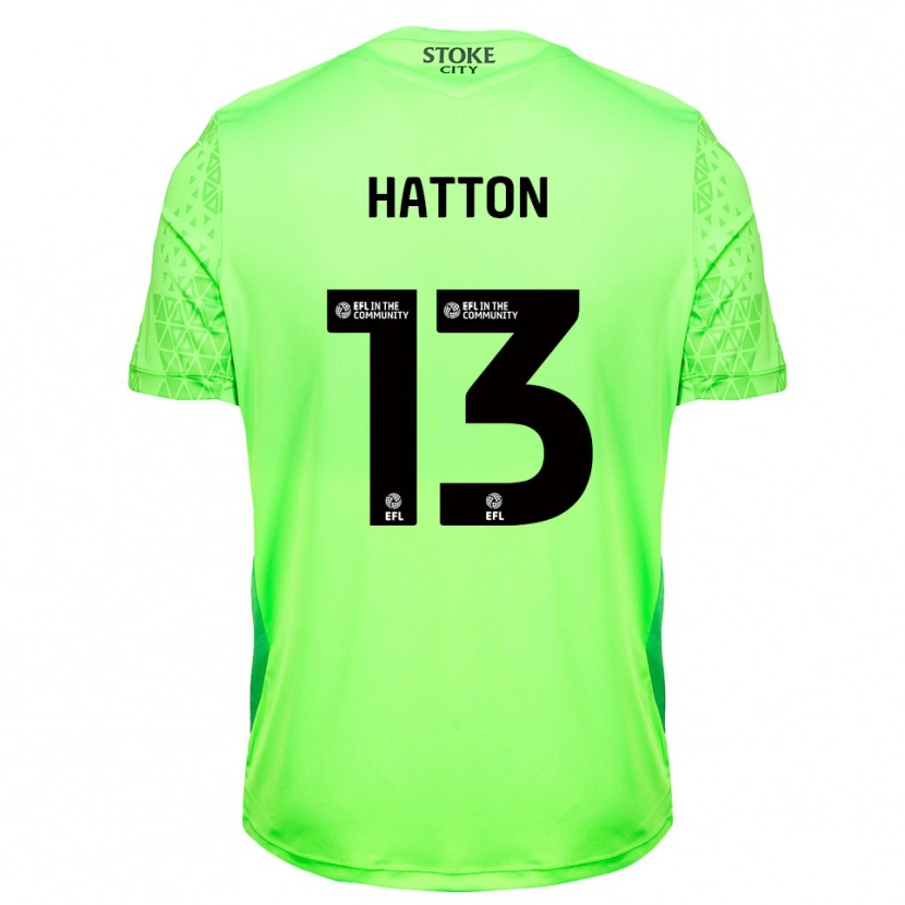 Danxen Kobiety Oscar Hatton #13 Zielony I Czarny Koszulka Bramkarska 2025/26