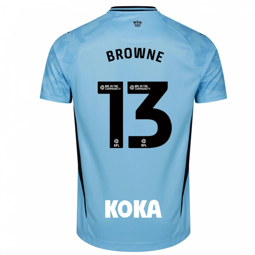 Danxen Kobiety Roraigh Browne #13 Jasny Błękit Koszulka Bramkarska 2025/26