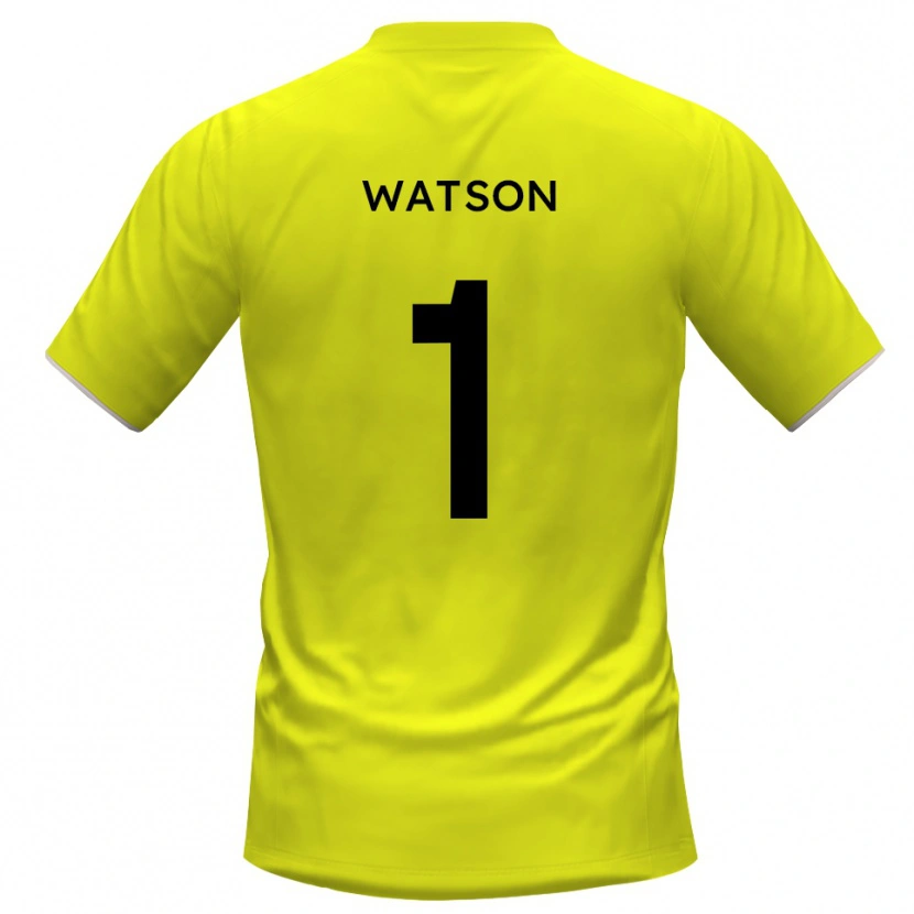 Danxen Kobiety Rory Watson #1 Żółto-Czarny Koszulka Bramkarska 2025/26