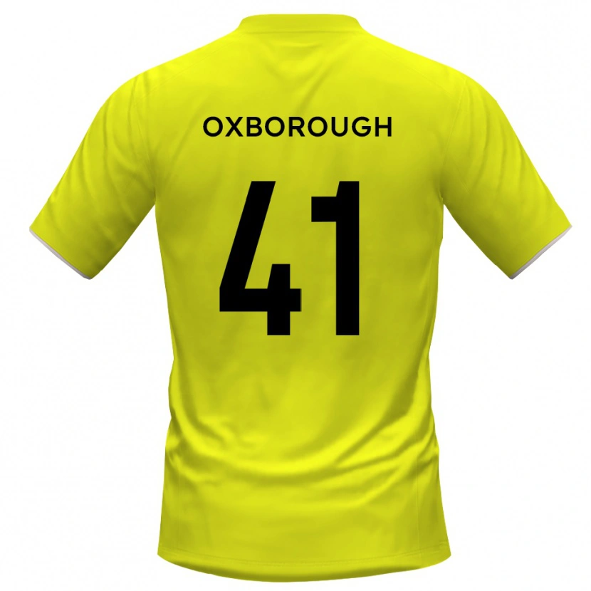 Danxen Kobiety Ewan Oxborough #41 Żółto-Czarny Koszulka Bramkarska 2025/26