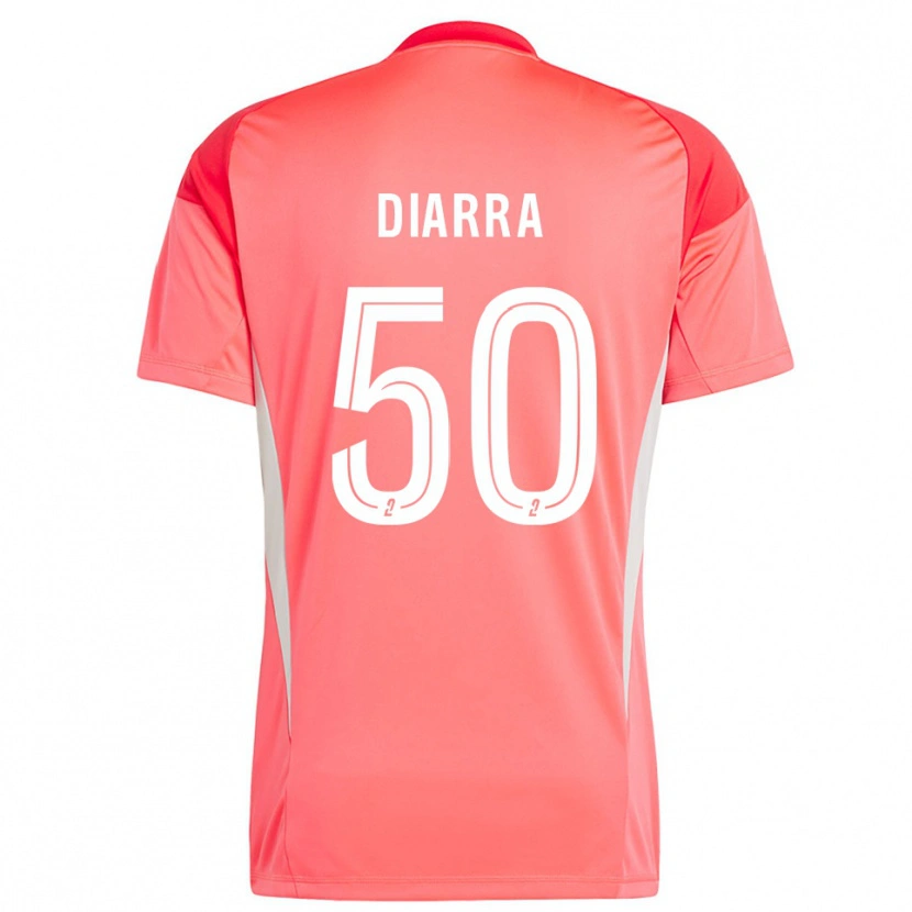Danxen Kobiety Lassine Diarra #50 Jasny Pomarańczowy Koszulka Bramkarska 2025/26