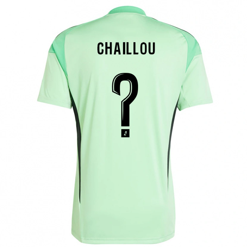 Danxen Kobiety Victor Chaillou #0 Jasnozielono-Czarny Koszulka Bramkarska 2025/26