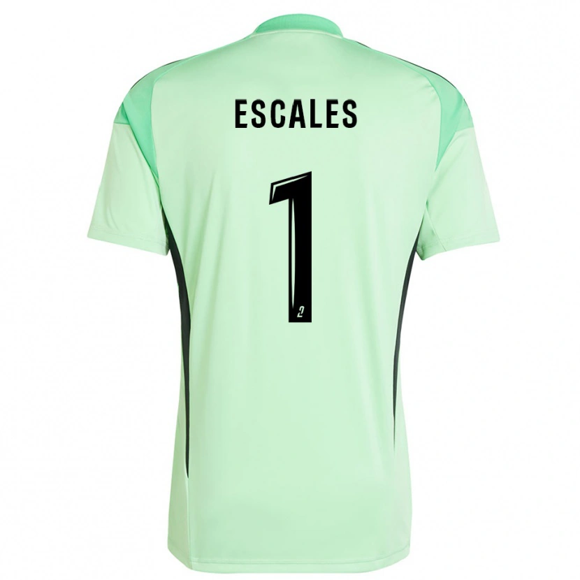 Danxen Kobiety Florian Escales #1 Jasnozielono-Czarny Koszulka Bramkarska 2025/26