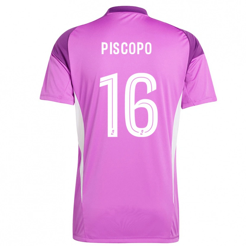 Danxen Kobiety Ange Piscopo #16 Lawendowy Koszulka Bramkarska 2025/26