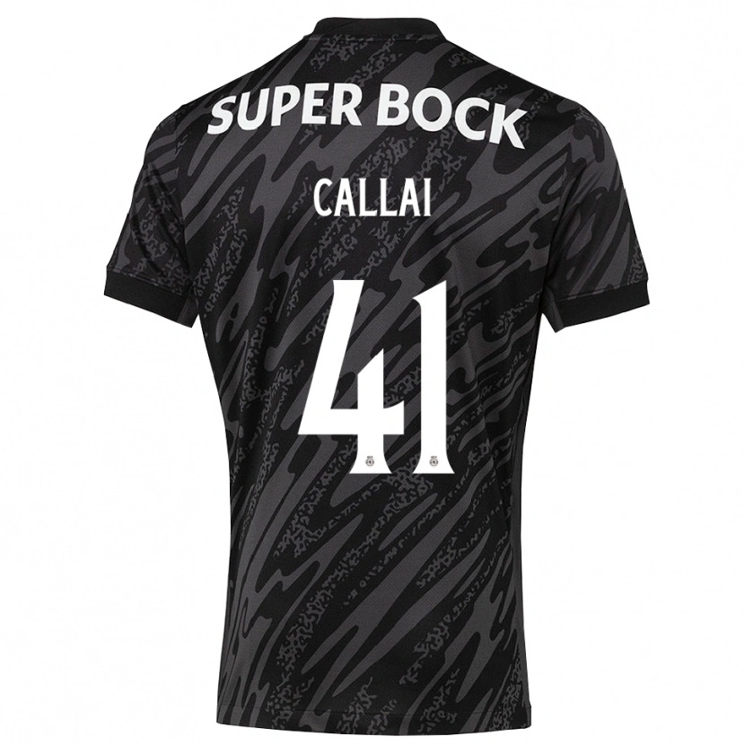 Danxen Kobiety Diego Callai #41 Szary Czarny Biały Koszulka Bramkarska 2025/26