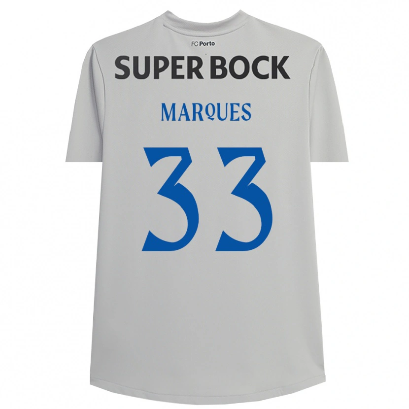 Danxen Kobiety Bárbara Marques #33 Jasnoszary Czarny Koszulka Bramkarska 2025/26