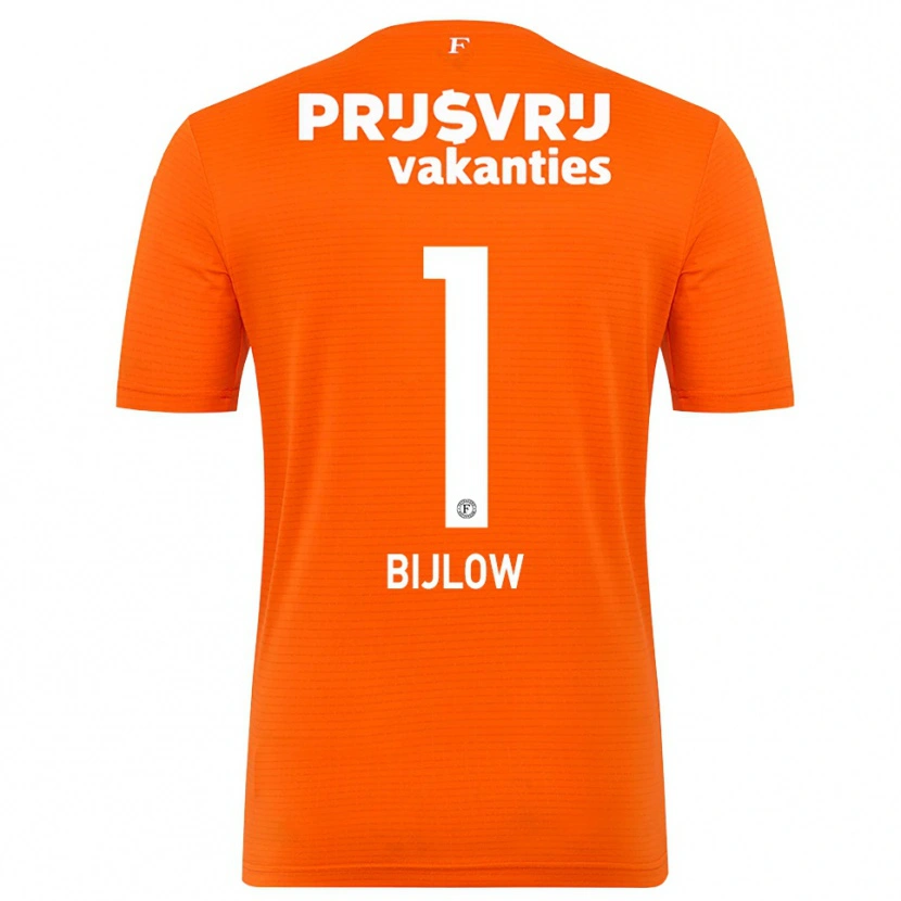 Danxen Kobiety Justin Bijlow #1 Pomarańczowy Czarny Koszulka Bramkarska 2025/26