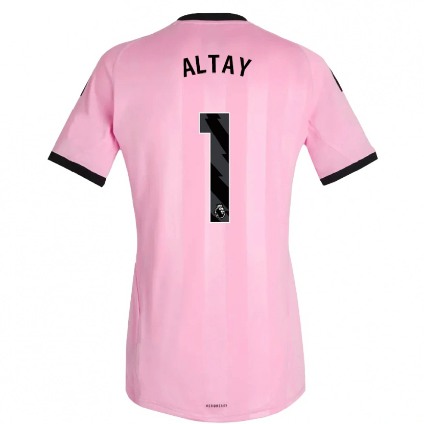 Danxen Kobiety Altay Bayındır #1 Różowy Czarny Koszulka Bramkarska 2025/26