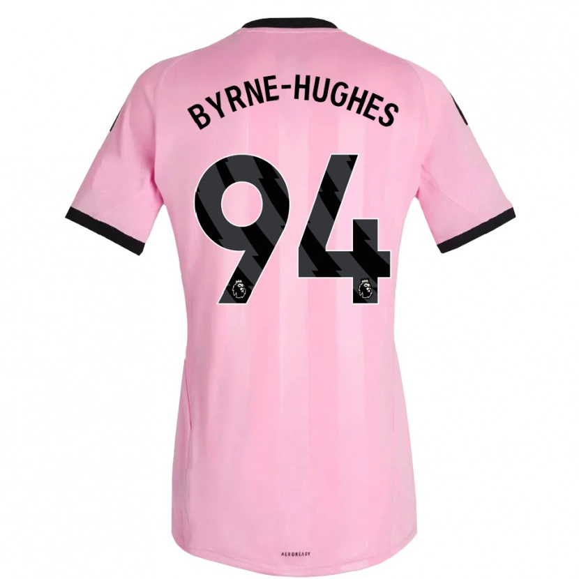 Danxen Kobiety Cameron Byrne-Hughes #94 Różowy Czarny Koszulka Bramkarska 2025/26