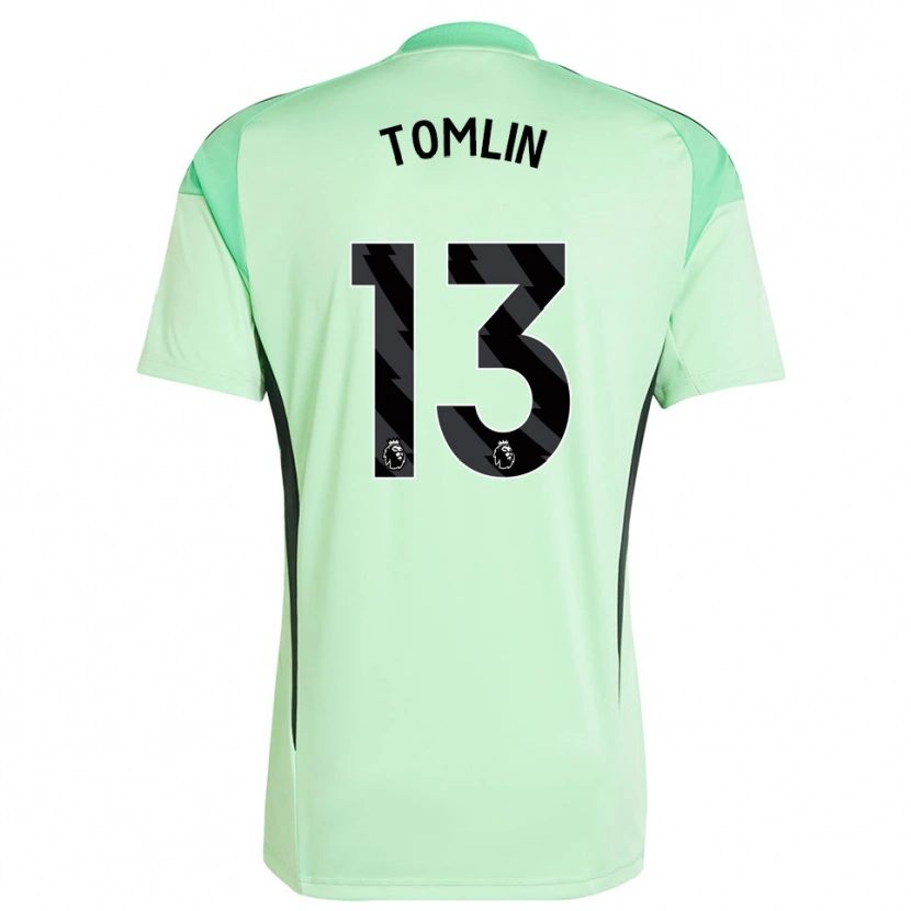 Danxen Kobiety Jack Tomlin #13 Jasnozielony Czarny Koszulka Bramkarska 2025/26