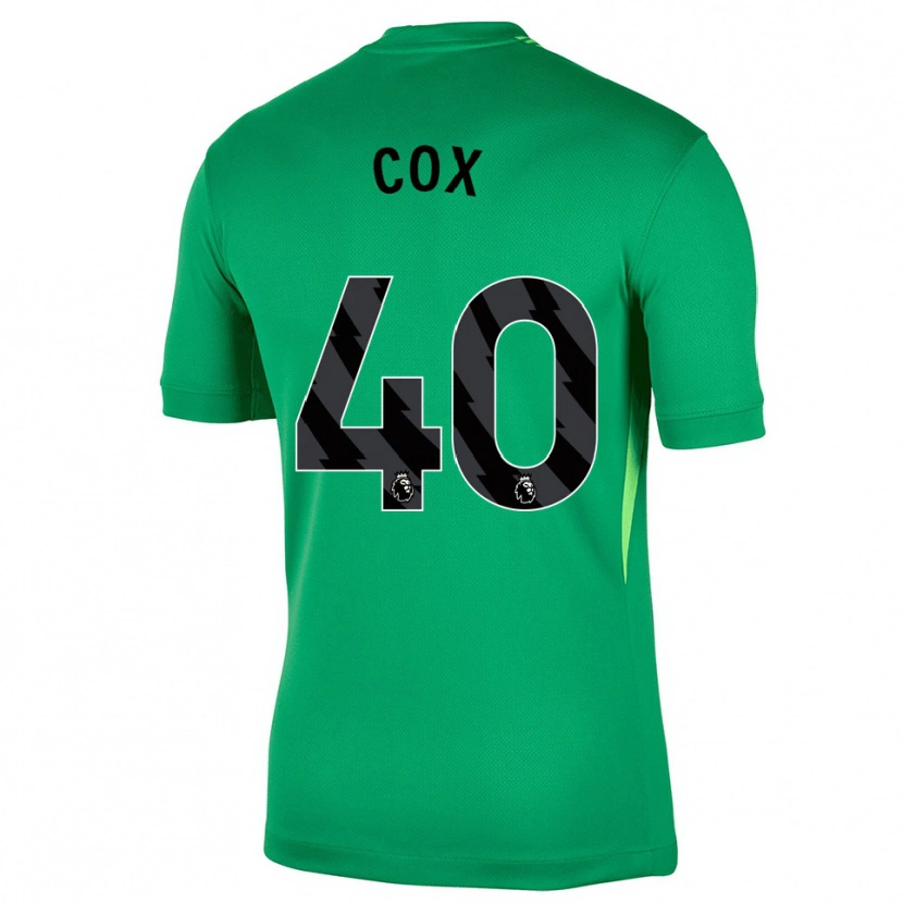 Danxen Kobiety Katie Cox #40 Zielony Czarny Koszulka Bramkarska 2025/26