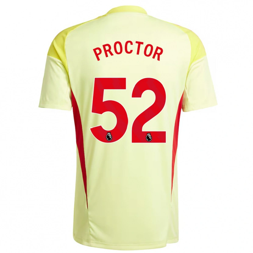 Danxen Kobiety Sam Proctor #52 Jasnożółty Koszulka Bramkarska 2025/26