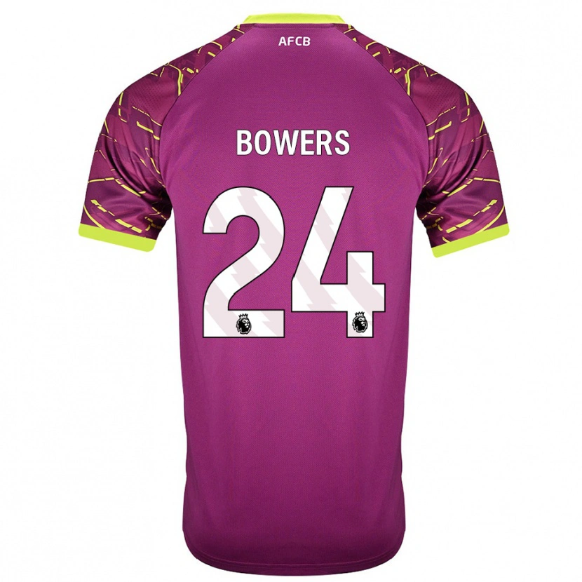 Danxen Kobiety Kelci Bowers #24 Ciemna Magenta Koszulka Bramkarska 2025/26