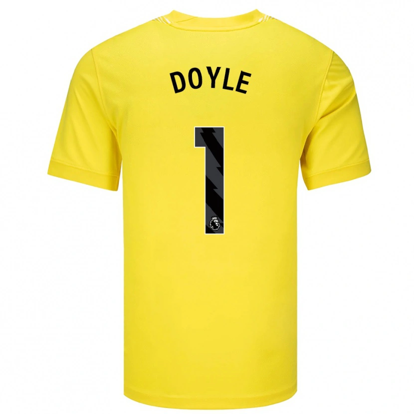 Danxen Kobiety Liam Doyle #1 Żółty Czarny Koszulka Bramkarska 2025/26