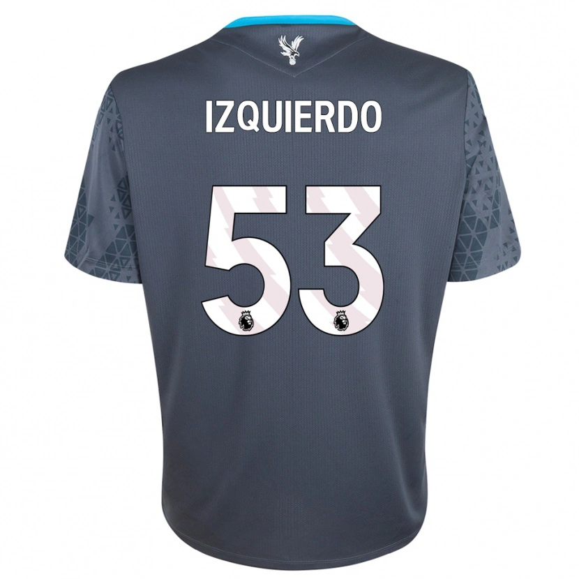 Danxen Kobiety Jackson Izquierdo #53 Ciemnoszary Biały Koszulka Bramkarska 2025/26