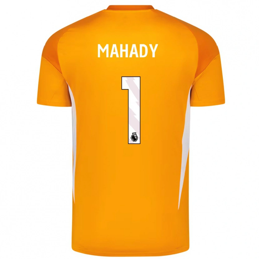 Danxen Kobiety Rory Mahady #1 Pomarańczowy Biały Koszulka Bramkarska 2025/26