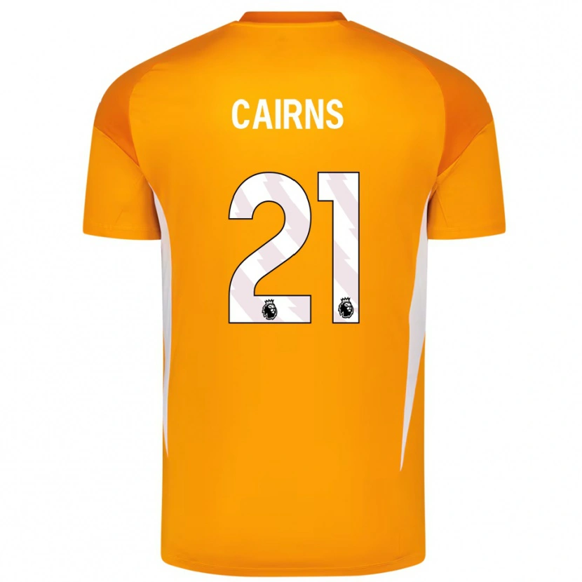 Danxen Kobiety Alex Cairns #21 Pomarańczowy Biały Koszulka Bramkarska 2025/26