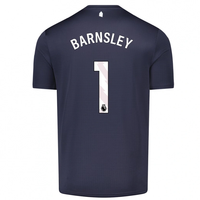 Danxen Kobiety Fraser Barnsley #1 Czarny Biały Koszulka Bramkarska 2025/26