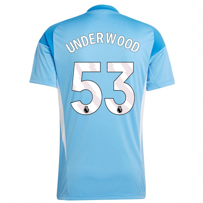 Danxen Kobiety Marco Underwood #53 Niebieski Biały Koszulka Bramkarska 2025/26