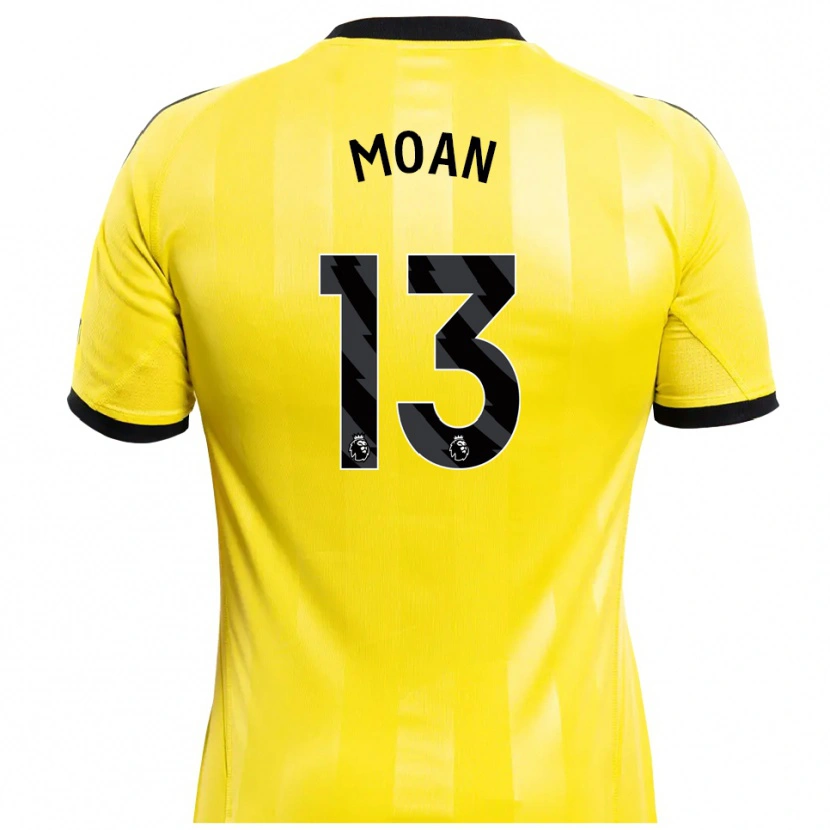 Danxen Kobiety Claudia Moan #13 Żółty Czarny Koszulka Bramkarska 2025/26