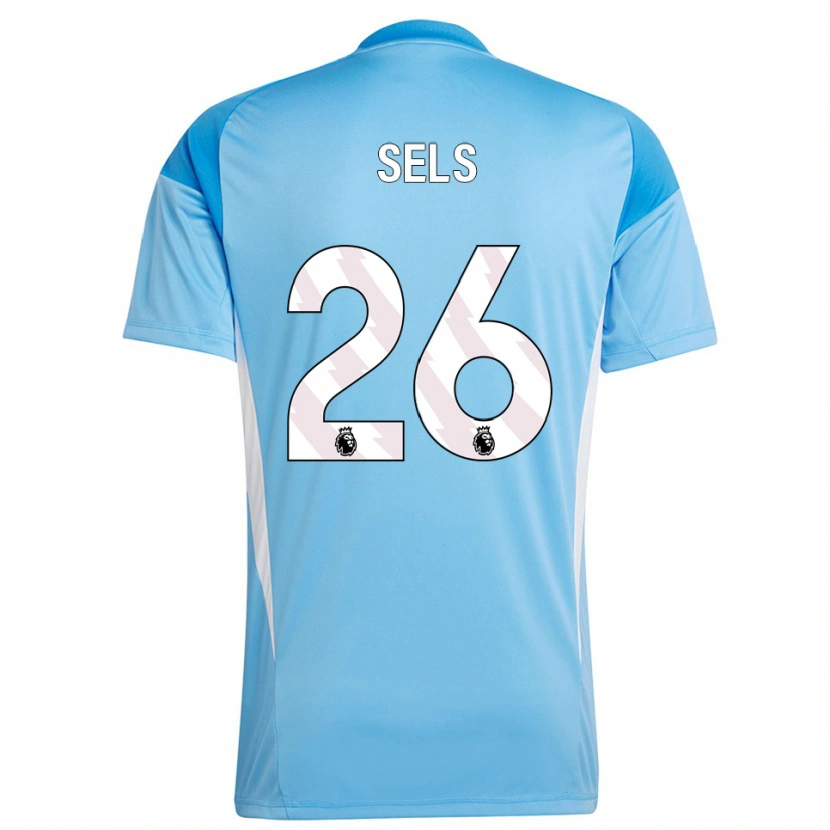 Danxen Kobiety Matz Sels #26 Niebieski Biały Koszulka Bramkarska 2025/26