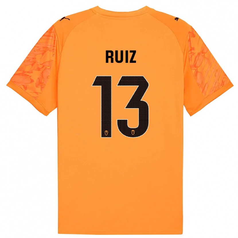 Danxen Kobiety Nil Ruiz #13 Pomarańczowo Czarny Koszulka Bramkarska 2025/26
