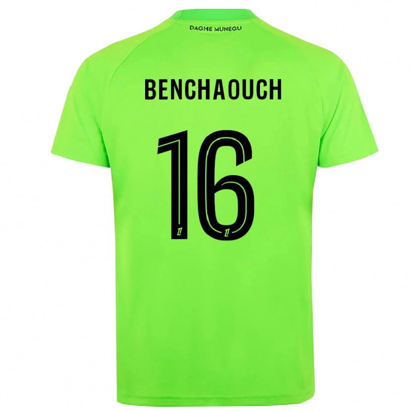 Danxen Kobiety Yanis Benchaouch #16 Zielono Czarny Koszulka Bramkarska 2025/26