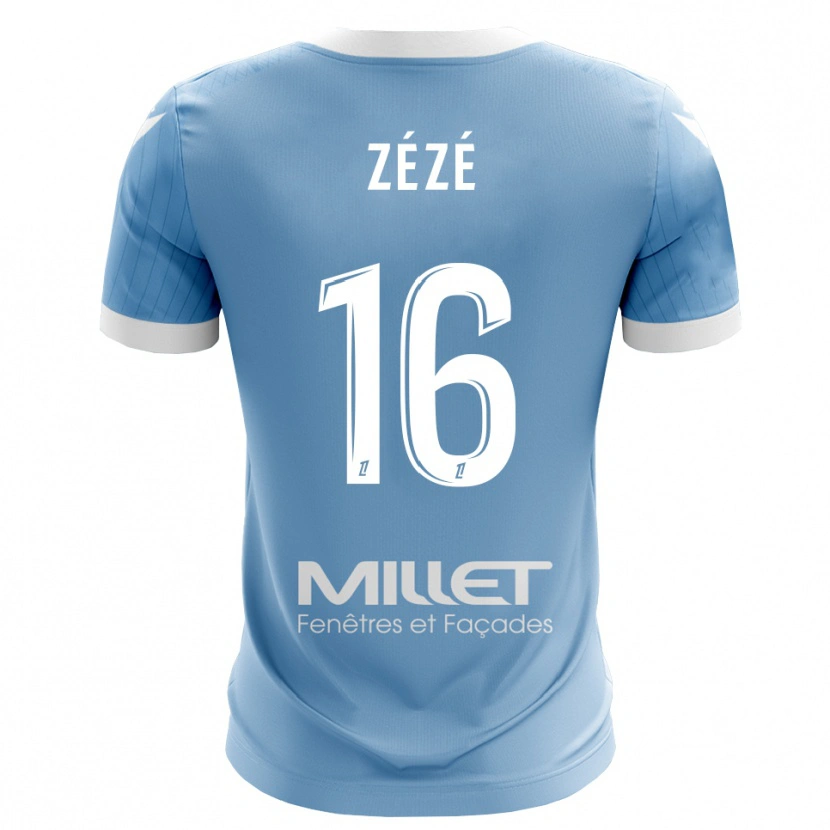 Danxen Kobiety Yanel Zézé #16 Jasny Błękitny Koszulka Bramkarska 2025/26