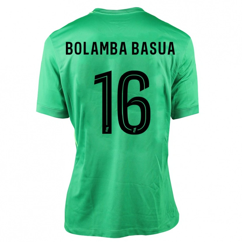 Danxen Kobiety Kévin Bolamba Basua #16 Zielono Czarny Koszulka Bramkarska 2025/26