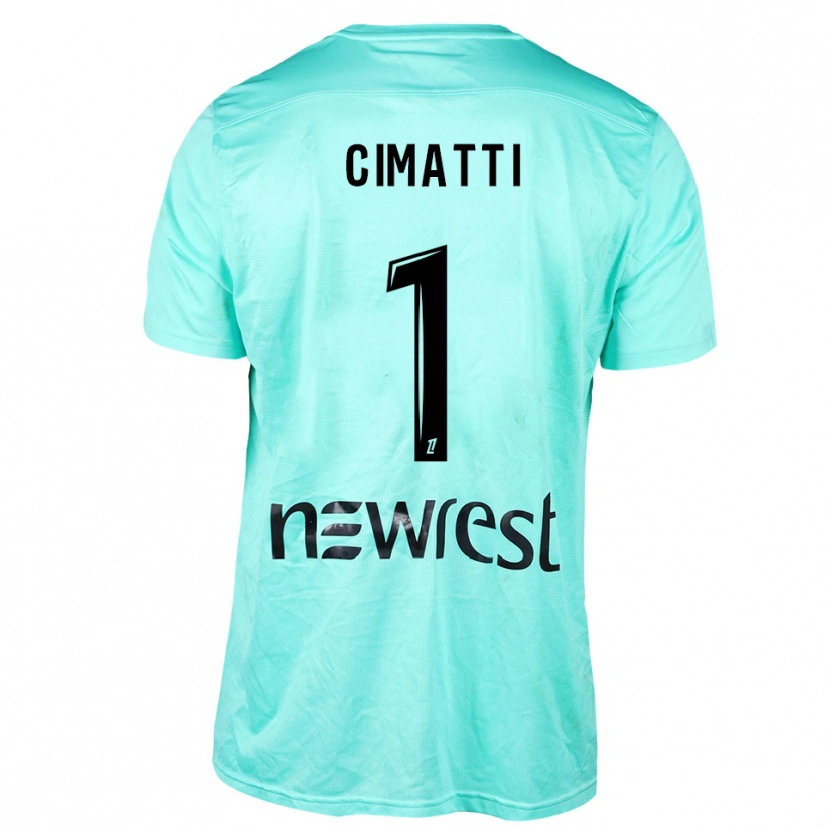 Danxen Kobiety Marie Cimatti #1 Aqua Czarny Koszulka Bramkarska 2025/26
