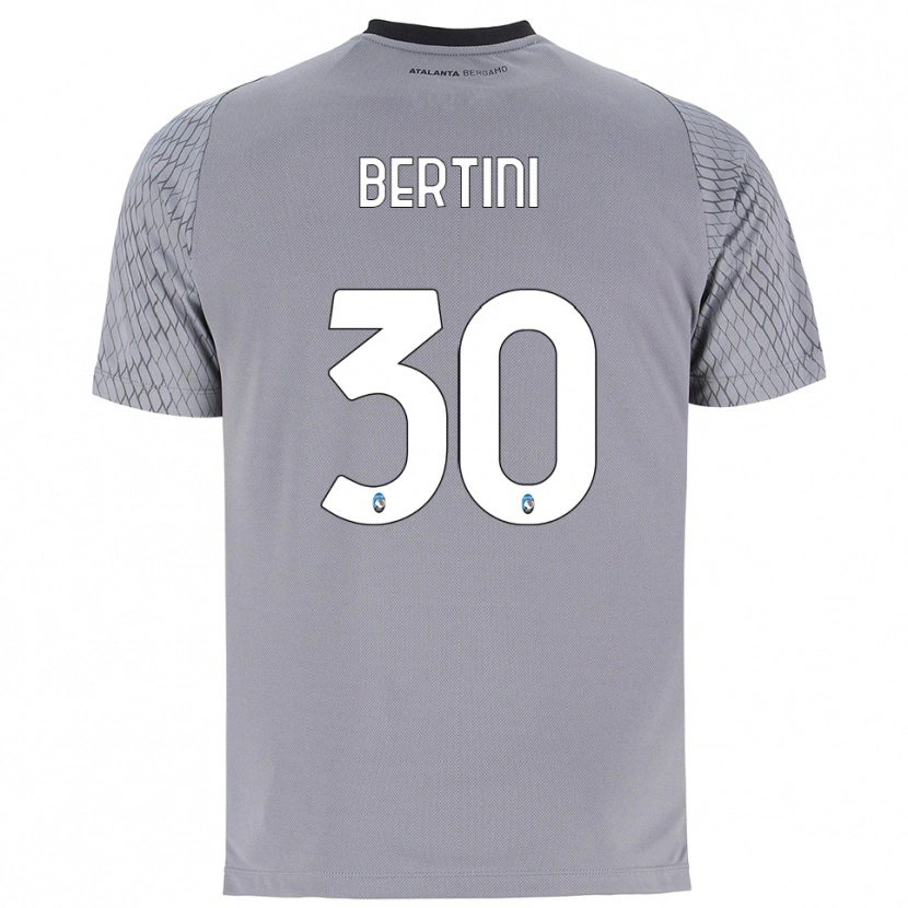 Danxen Kobiety Tommaso Bertini #30 Szary Niebieski Czerwony Koszulka Bramkarska 2025/26