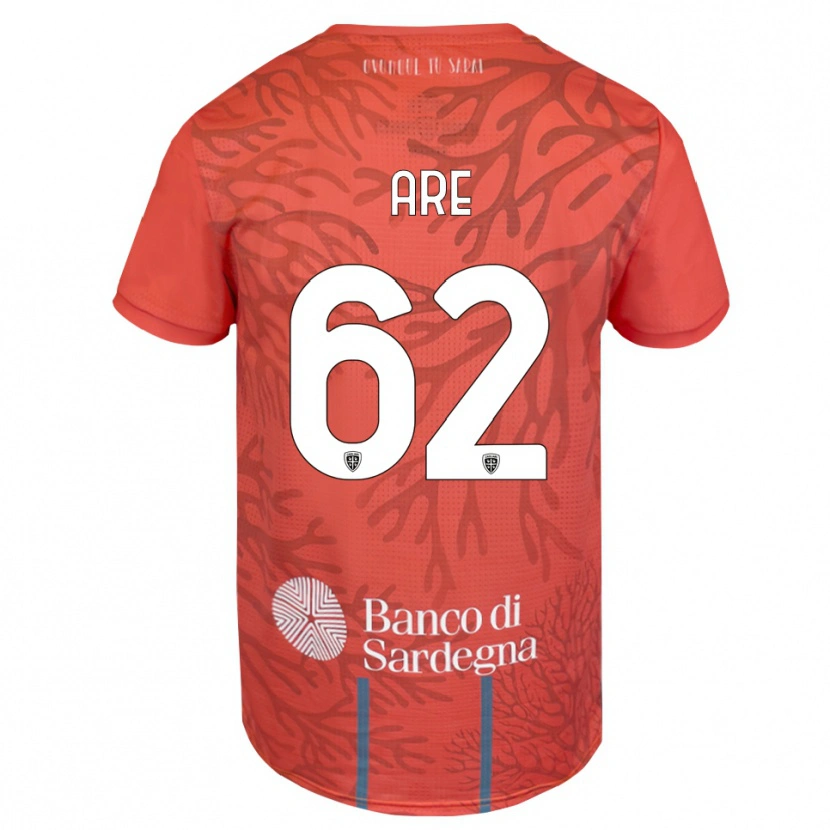 Danxen Kobiety Emmanuele Are #62 Pomarańczowy Czerwony Biały Koszulka Bramkarska 2025/26
