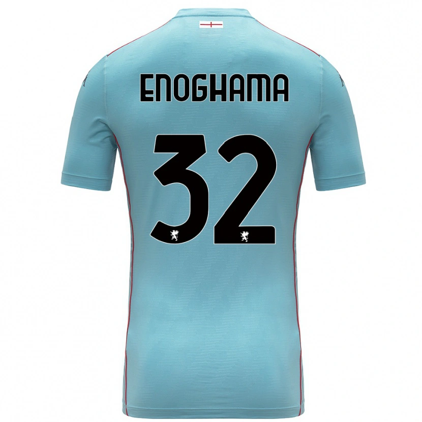 Danxen Kobiety Isaac Enoghama #32 Niebieski Szary Koszulka Bramkarska 2025/26